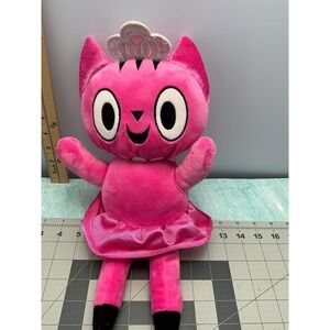 Kohl's Cares Pink Cat Plush Toy with Crown and Skirt